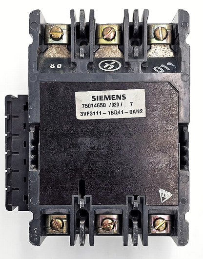 Siemens 3VF31111BQ410AA0 | Circuit Breaker | 80A | 3Pole | Made in Germany2