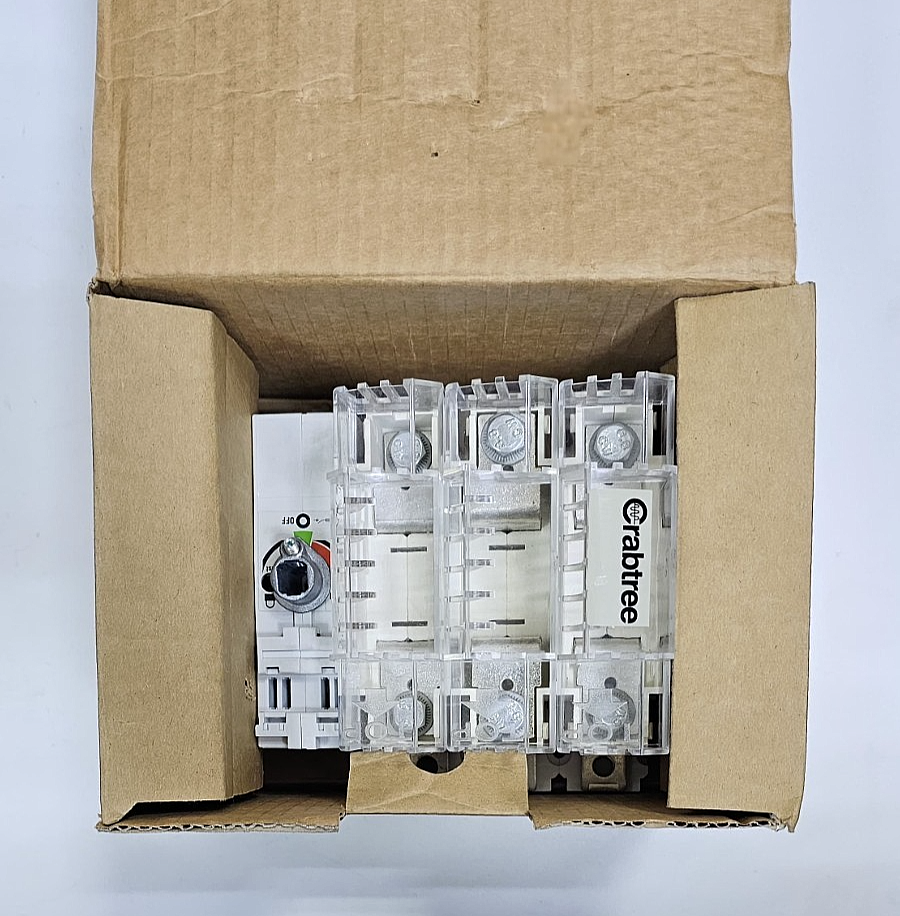 Crabtree 200806 Switch Disconnector Fuse Set 19KP1603N, 160A 750V~ Ui Fast Ship2
