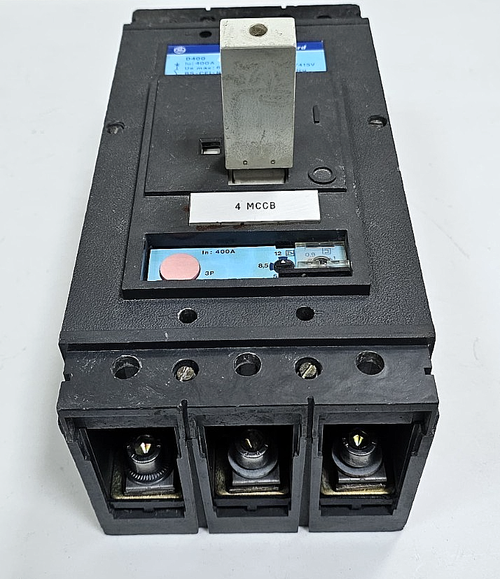 GE Record D400 MCCB – 400A, 690V, 35kA Icu, | 4Pole Circuit Breaker | Fast Ship3