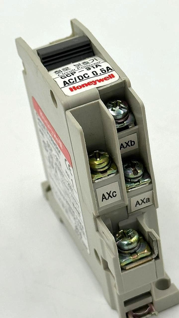 Honeywell GCP31A SinglePole Circuit Protector, 0.5A, 220V AC( 1 Pcs )1