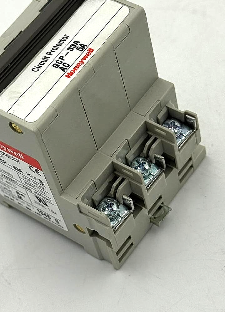 Honeywell GCP33A 3Pole Circuit Protector | 5A | 220V AC7