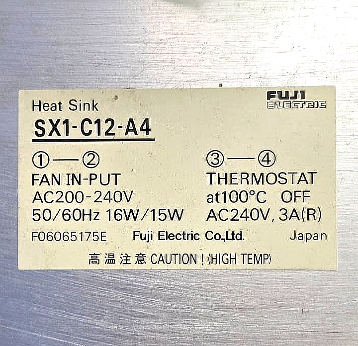 Fuji Electric SS8034ZA4 Solid State Contactor | 80A | AC 240V | JapanMade4