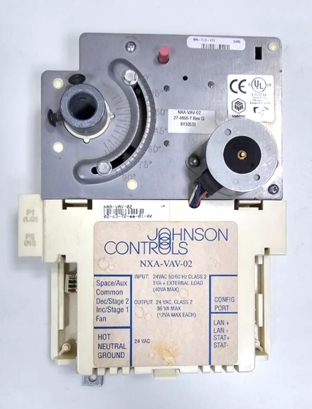 Johnson Controls NXAVAV02 VAV Controller | 24VAC Input/Output | HVAC1