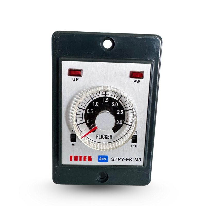 Fotek STPYFKM3 Delay Timer (24VAC) – HighPrecision Flicker Relay Timer0