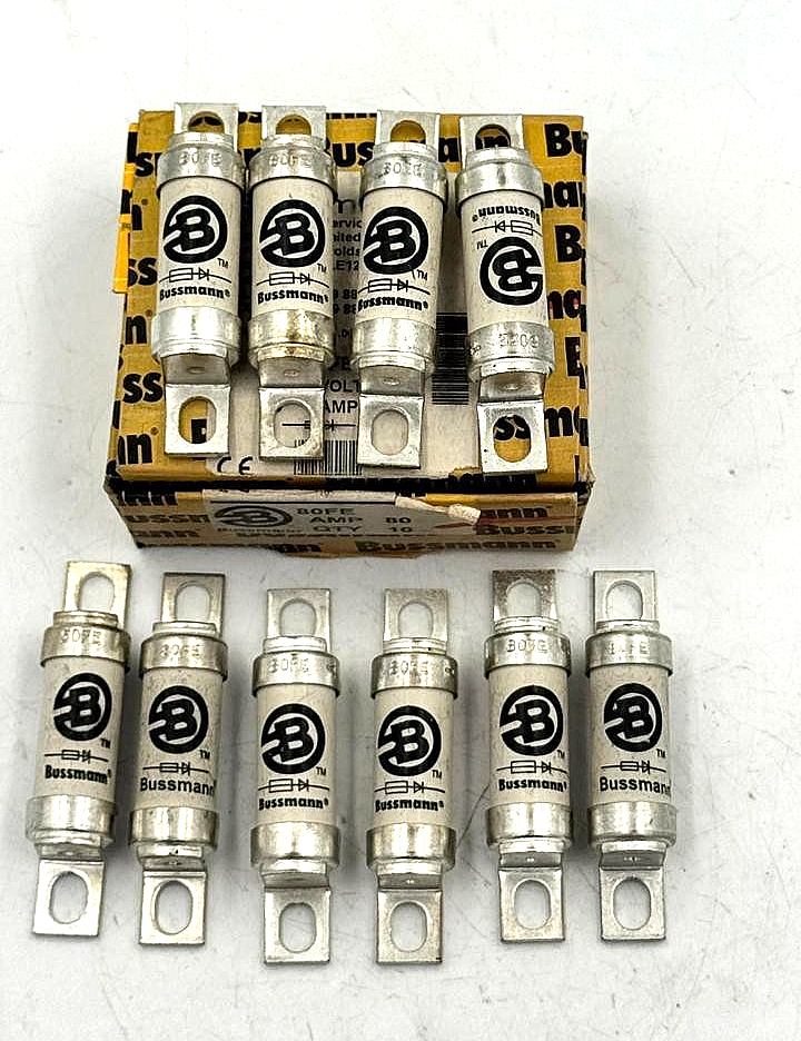Bussmann 80FE Fuse 80A 690V | Made in India ( Pack of 10 pcs)2