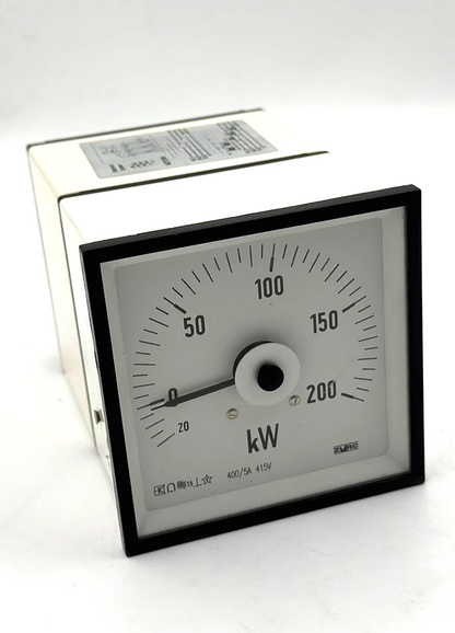 ZURC 200 kW Wattmeter | 415V 400/5A ( 1 Pcs  )0
