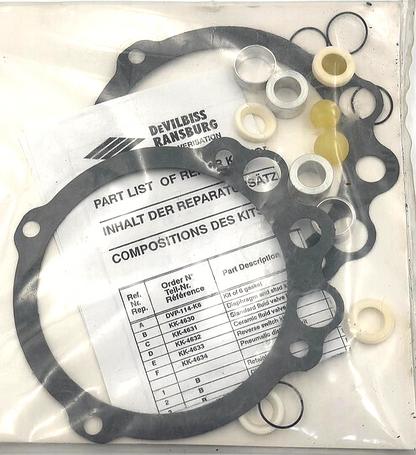 Devilbiss KK4632 Fluid Valve Repair Kit ( 1 pcs )2