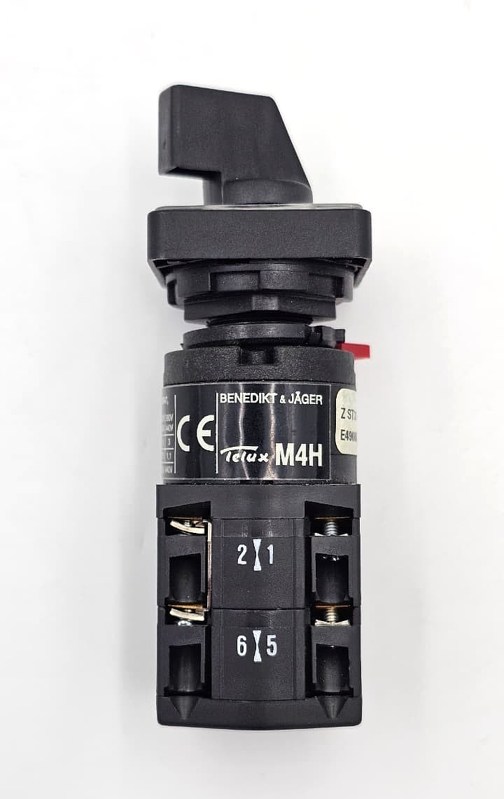 Benedikt & Jäger Telux M4H | Rotary Cam Switch | E49086/001 ASO | Austria Made5