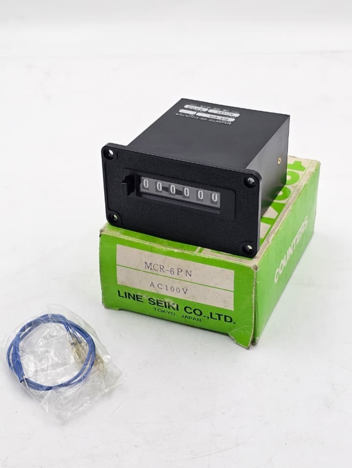 Tokyo Line Seiki MCR6PN Magnetic Line Counter AC100V – Made in Japan0