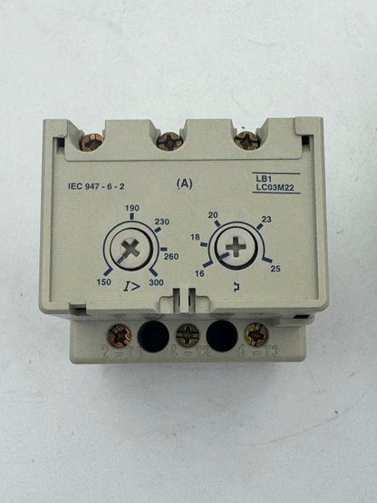 Telemecanique LB1LC03M22 Protection Module – 25A | Made in France6