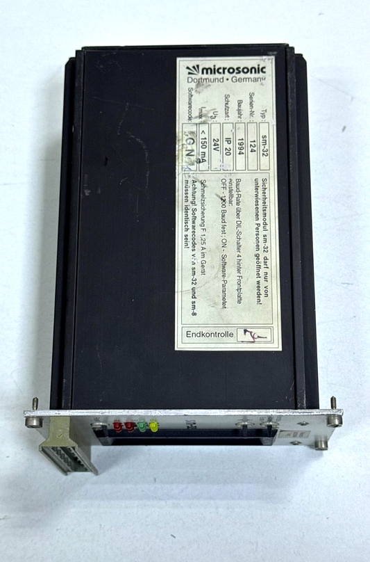 Microsonic | SM32 | Safety Module | Made in Germany1