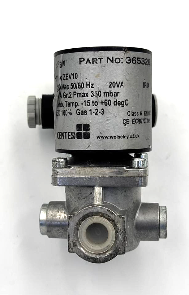 Center ZEV10 gas solenoid valve1