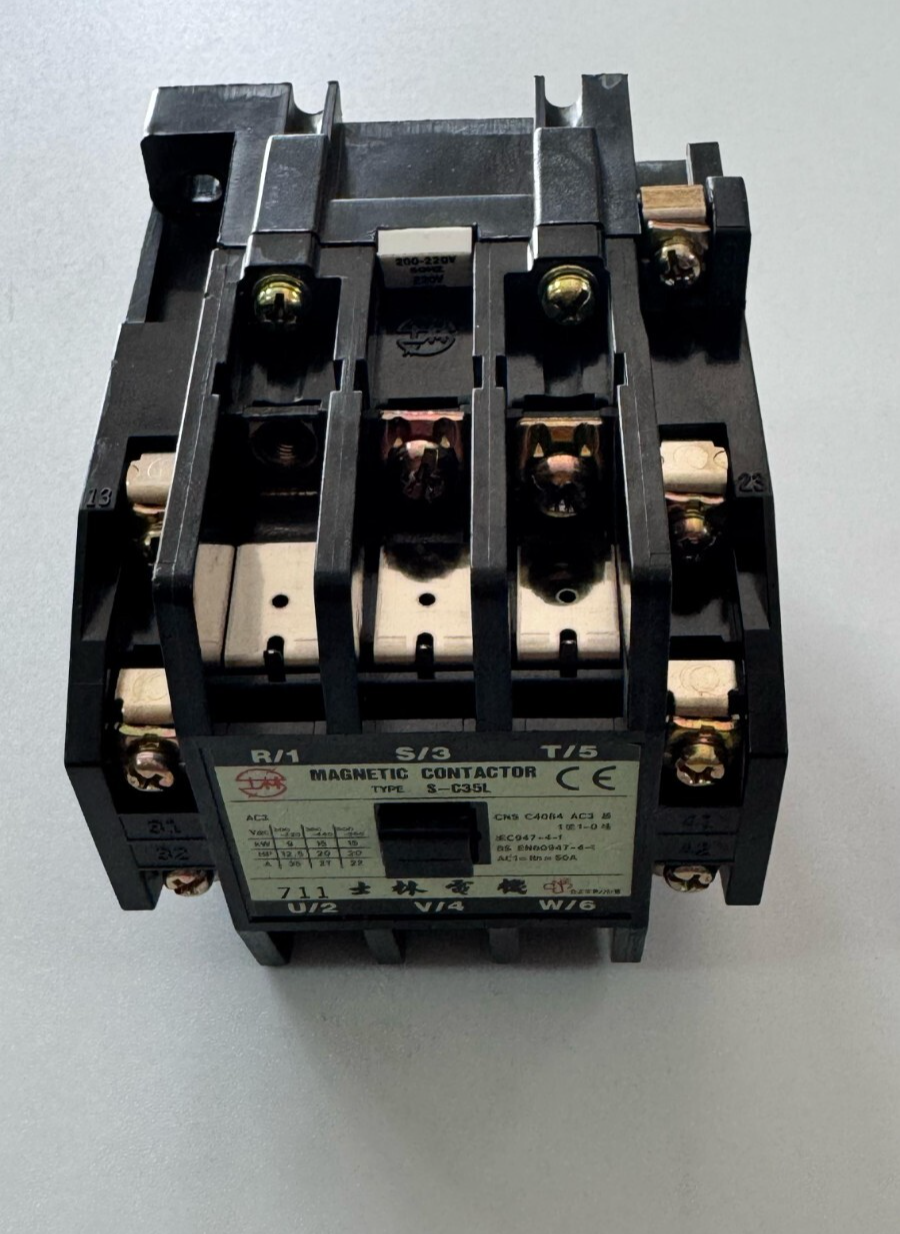SC35L Magnetic Contactor – 3 Pole, 50A AC1, 220V–550V, 15kW/20HP1