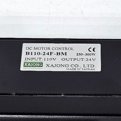 XAJONG | B11024FBM | DC Motor Controller | 110V Input to 24V Output | 250~300W3