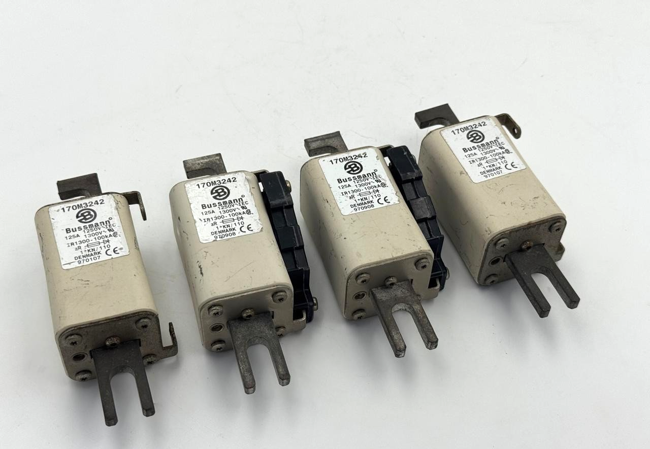 Bussmann 170M3242 Fuse | 125A | Made in Denmark ( 1 pcs )6