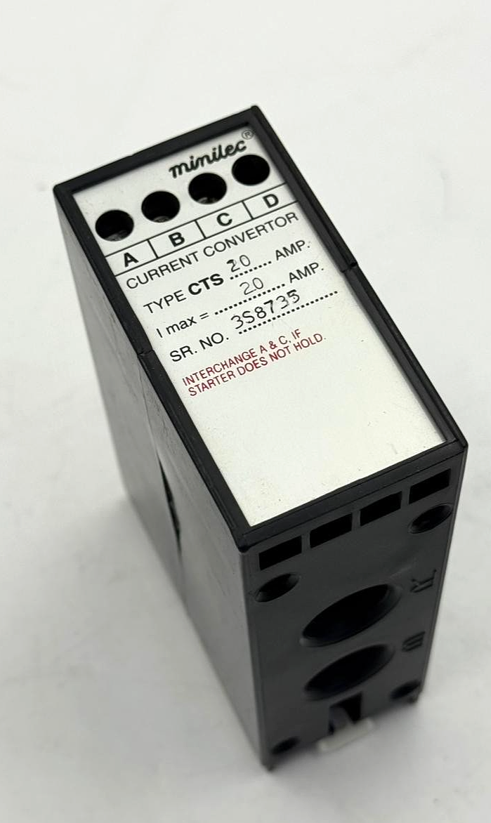 Minilec CTS 20 Current Converter | 20A | Made in India ( 1 pcs)1