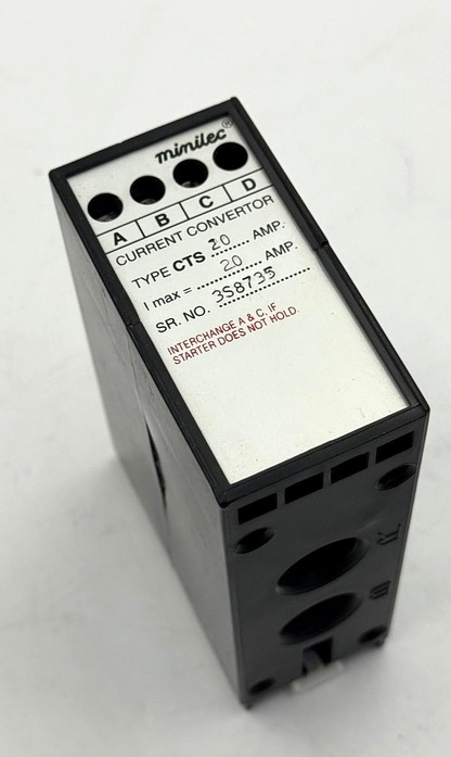 Minilec CTS 20 Current Converter | 20A | Made in India ( 1 pcs)1