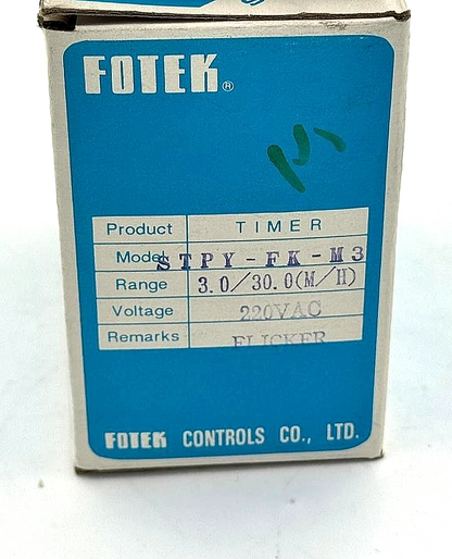 Fotek STPYFKM3 220 VAC Industrial Timer Relay | Made in Taiwan7