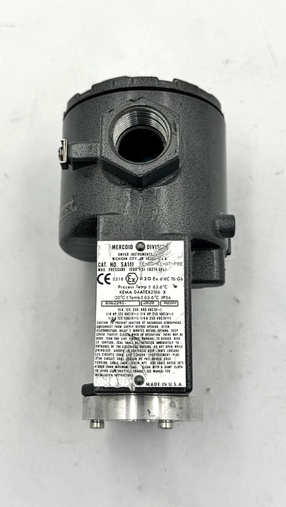 Mercoid Division Dwyer Instruments SA111 Pressure Switch | Made in USA1