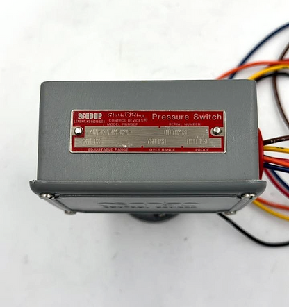 SOR 4NNKK5M4C2A Pressure Switch | Made in USA6