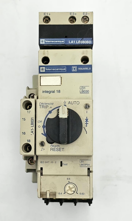 Telemecanique Square D | LD1 LB030 Integral 18 Motor Starter1