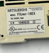 Mitsubishi FX2NC16EX PLC Input Extension Block | Made in Japan2