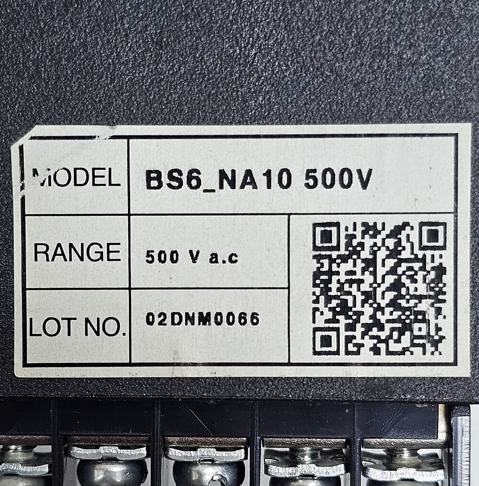 Hanyoung | NUX BS6NA10 | Volt Meter | 500V AC Range2