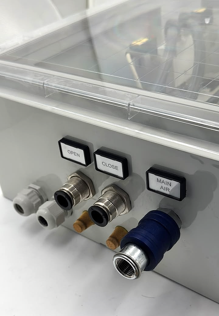 SMC Pneumatic Air Control Panel Filter Regulator Solenoid Valves Pressure Switch12