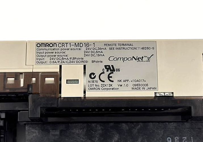 Omron CRT1MD161 CompoNet Digital I/O Slave Unit – Remote Terminal ( 1 pcs )6