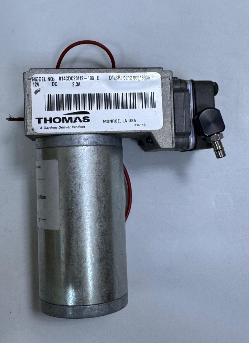 Thomas Gardner Denver 014CDC20/12190E DC Diaphragm Compressor Pump0