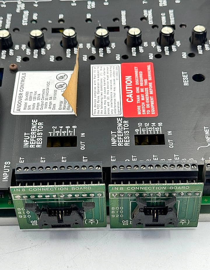 Andover Controls Infinity SCX920 Main Control Board12