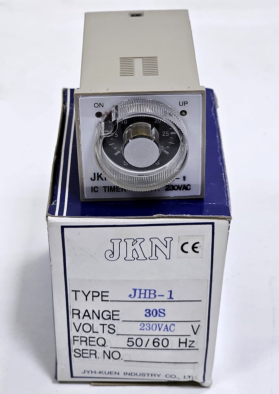 JKN | JHB1 | IC Timer | 230V AC | 8Pin | 30Second Time Delay Relay0