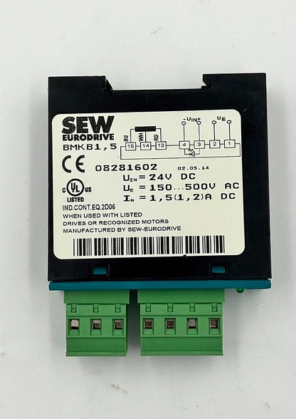 SEW Eurodrive BMK B1.5 . 08281602  Brake Rectifier  1 Pcs2