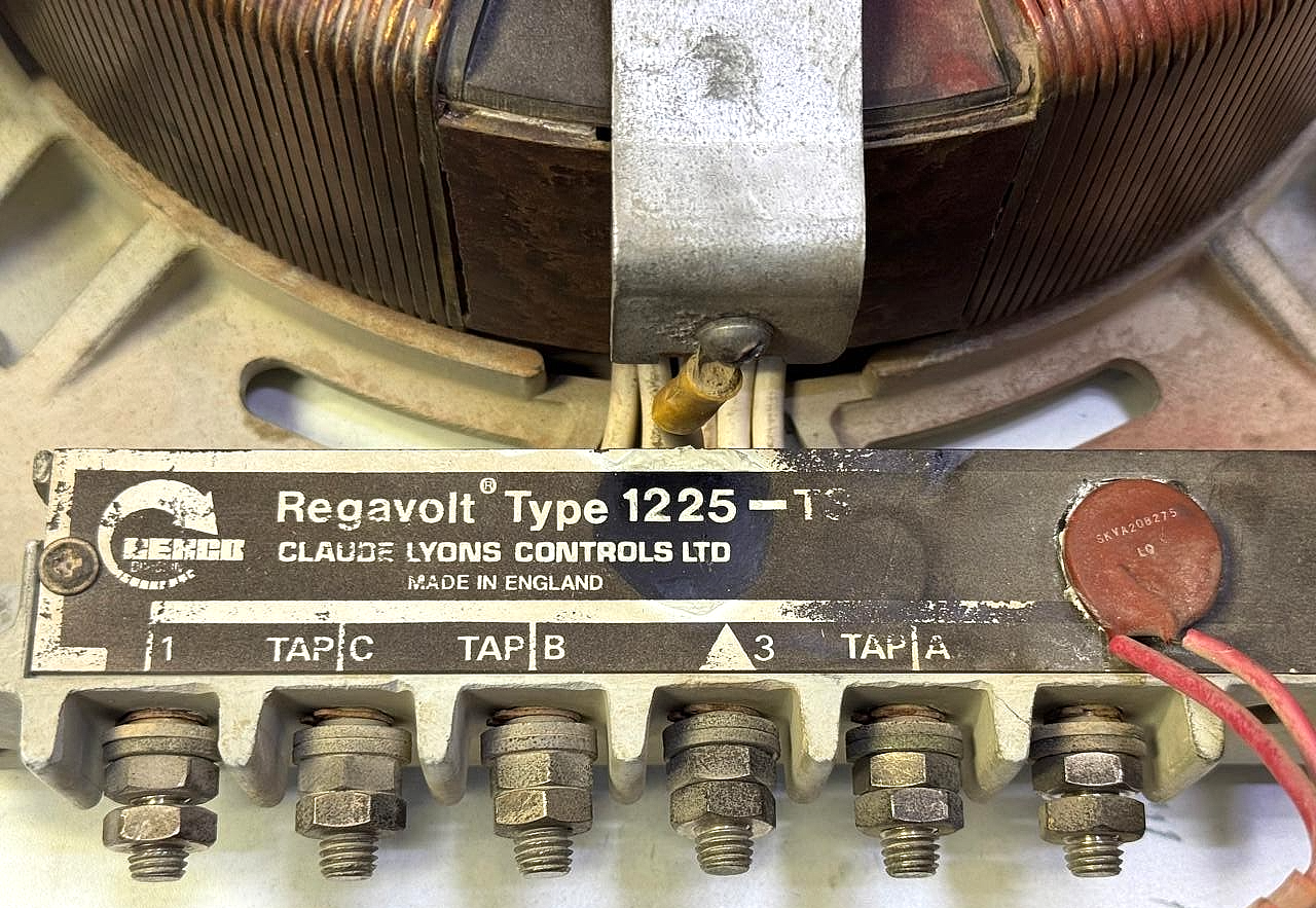 Regavolt |  1225TS | Variable Transformer | Made in UK | 25 Kg1