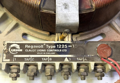 Regavolt |  1225TS | Variable Transformer | Made in UK | 25 Kg1