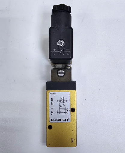 Honeywell Lucifer 341L9201 Solenoid Valve – 10 BAR, 24V DC | Made in Switzerland1