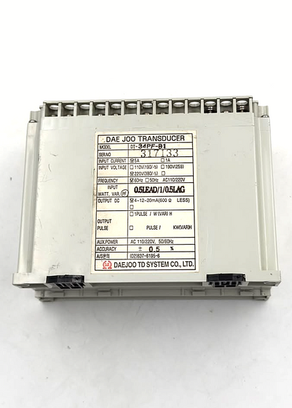 Daejoo DT 34PF B1 Powe Factor Transducer | AC 110/220V 2