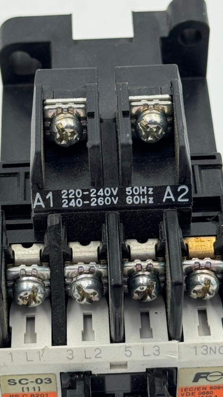 Fuji Electric SC03 Magnetic Contactor | 20A | Made in Japan6