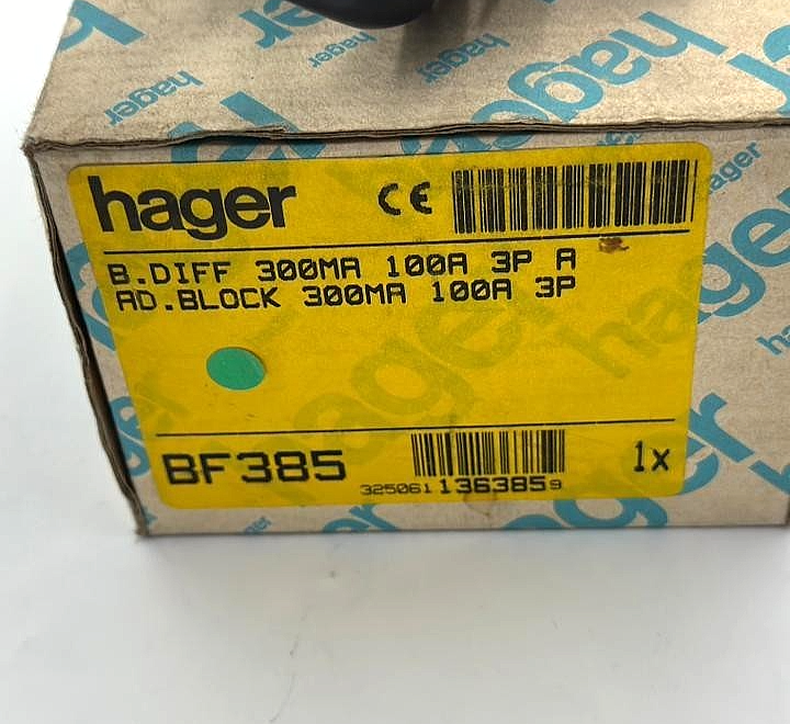 Hager BF385 RCCB | 100A | Made in France7