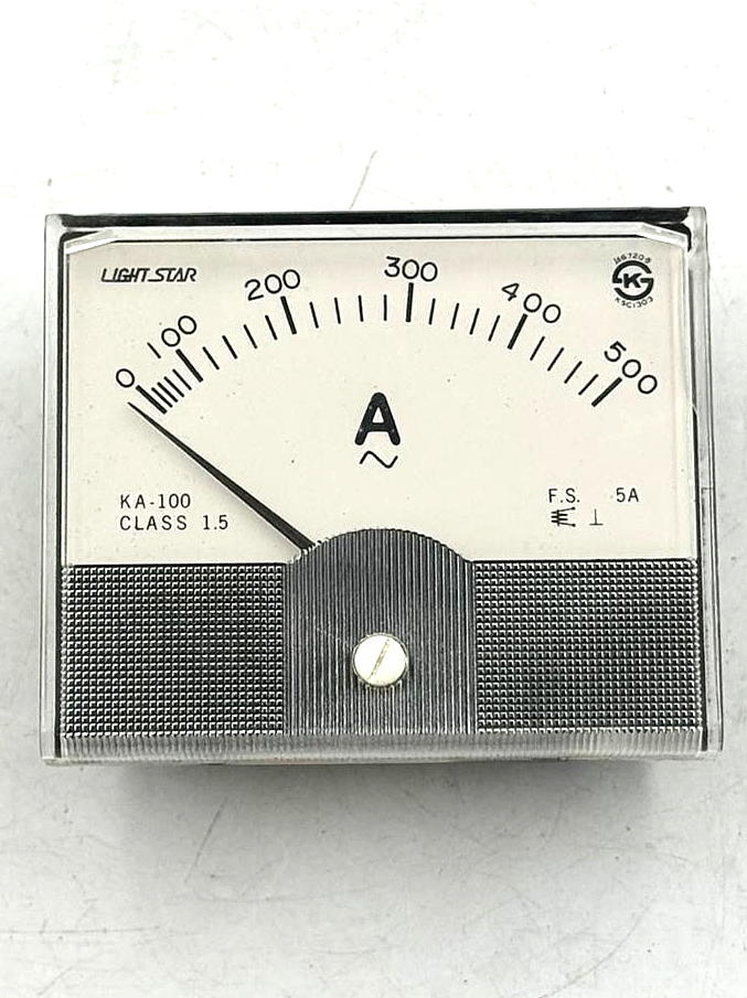 Light Star KA100 Analog AC Ammeter 0–500A | ( 1 pcs )1