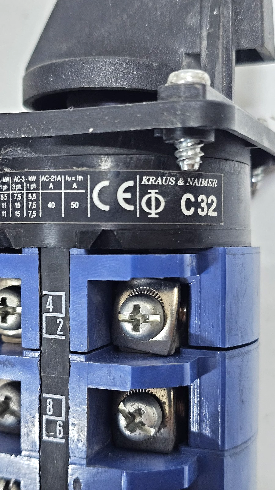 Kraus & Naimer |  C32 | CH106 | Rotary Cam Switch2