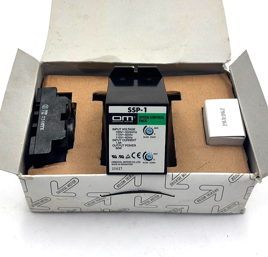 Oriental Motor SSP 1 Speed Control Pack | 100–115V AC Input, 1.8A, 60W0