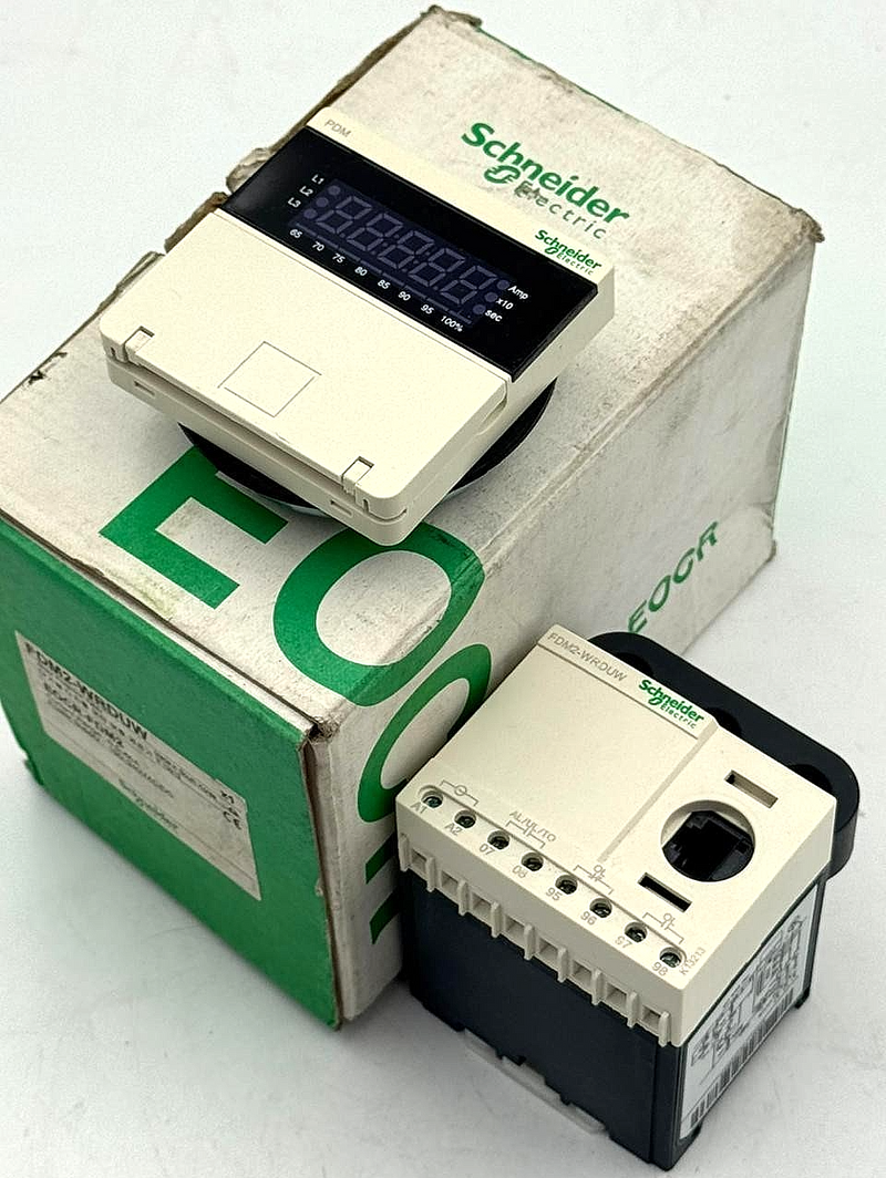 Schneider Electric EOCRFDM2 (FDM2WRDUW) Motor Protection Relay, 0.5–60A, 100–20