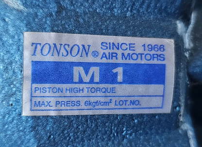TONSON M1 Air Motor Set  | High Torque Piston Type | Max Pressure 6 kgf/cm²7