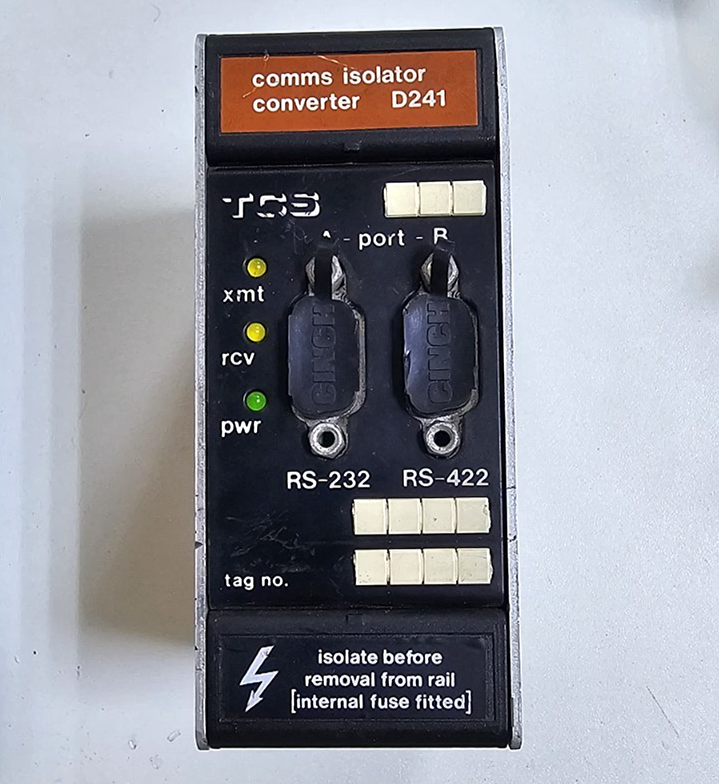 Eurotherm D241 Isolator Converter – 240V Input, Signal Isolation Industrial Ctrl0