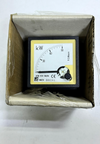 F.C. Misure | WQE721 | Analog Panel Power Meter – 5A Input, 0–90 Scale Range0