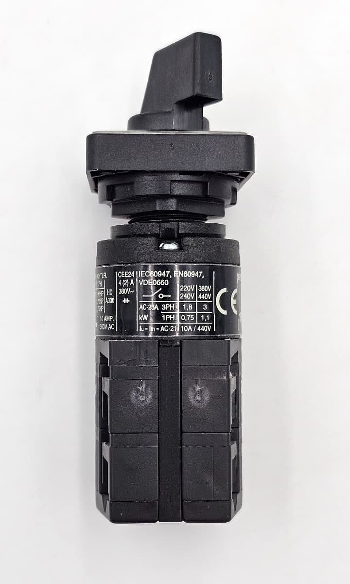 Benedikt & Jäger Telux M4H | Rotary Cam Switch | E49086/001 ASO | Austria Made3