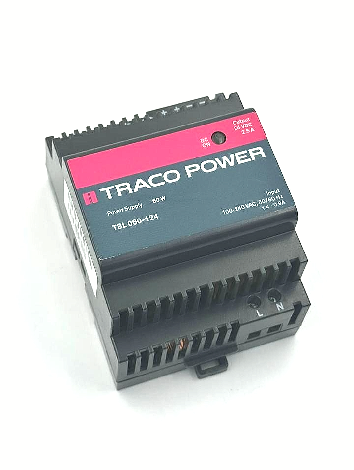 TRACO POWER TBL 060 124 Power Supply 24Vdc | 2.5 A0