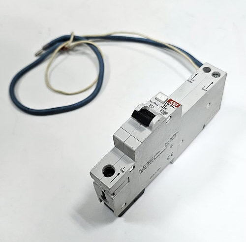 ABB DS271ACC16 | RCBO | Residual Current Circuit Breaker | 230V | 50/60Hz0