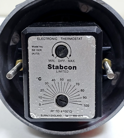 Eltron | Stabcon SB100R Electronic Thermostat (Auto) | 0° to +100°C | Made in UK3
